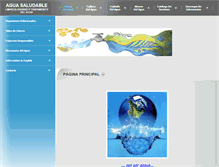 Tablet Screenshot of aguasaludable.net